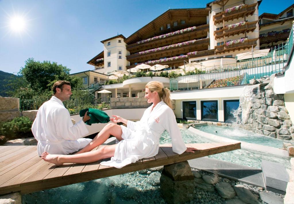 Hotel Wellnessresidenz Schalber Serfaus Esterno foto