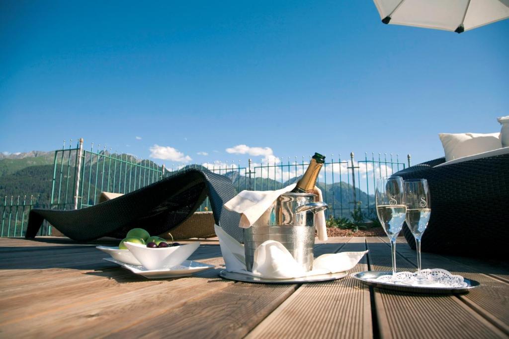Hotel Wellnessresidenz Schalber Serfaus Esterno foto